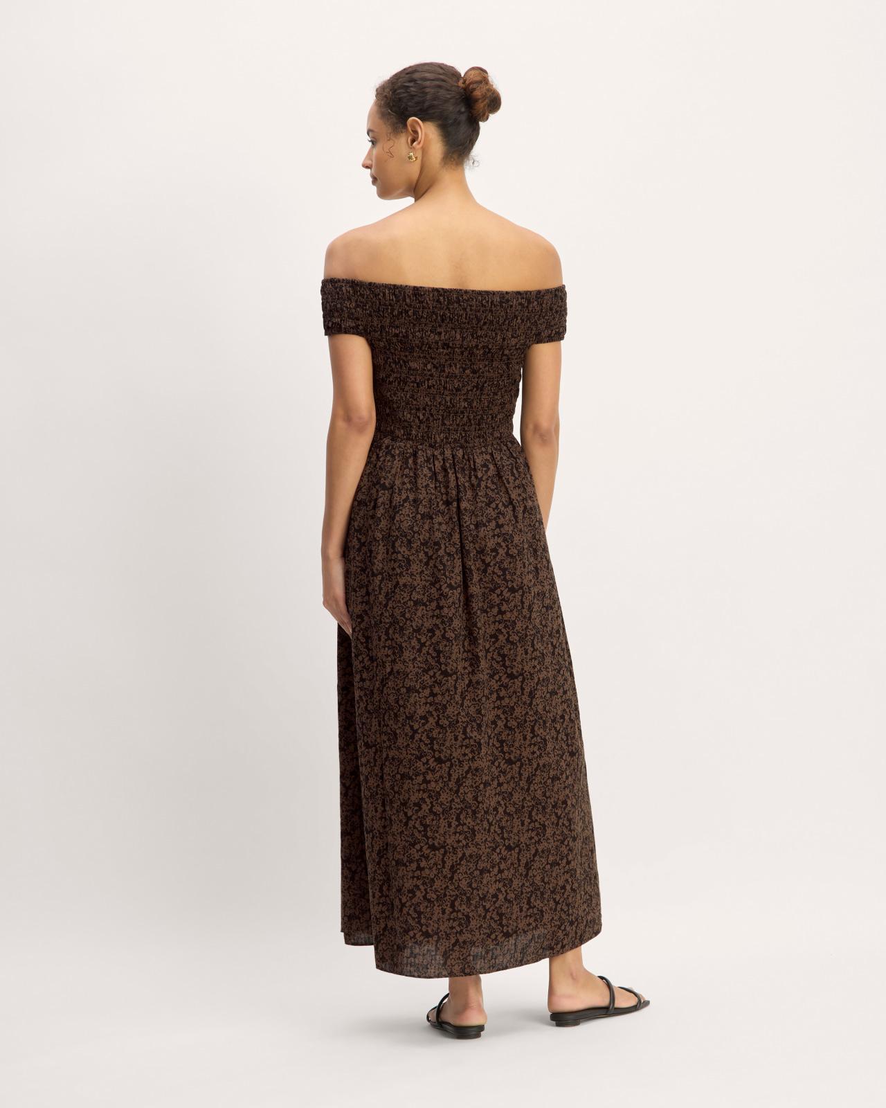 The Gauze Off-the-Shoulder Dress Product Image