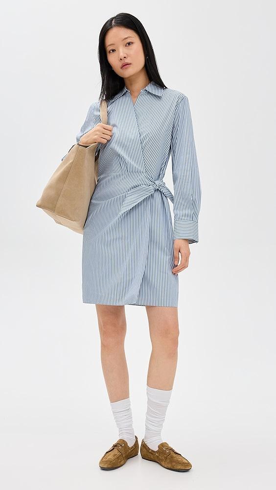 Vince Furrow Stripe Wrap Dress | Shopbop Product Image