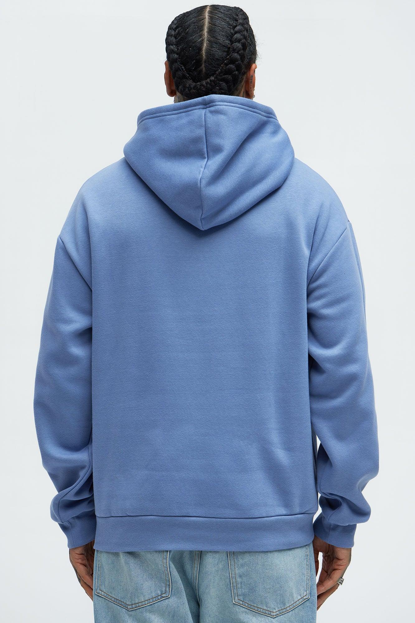 LA Scenes Hoodie - Slate Blue Product Image