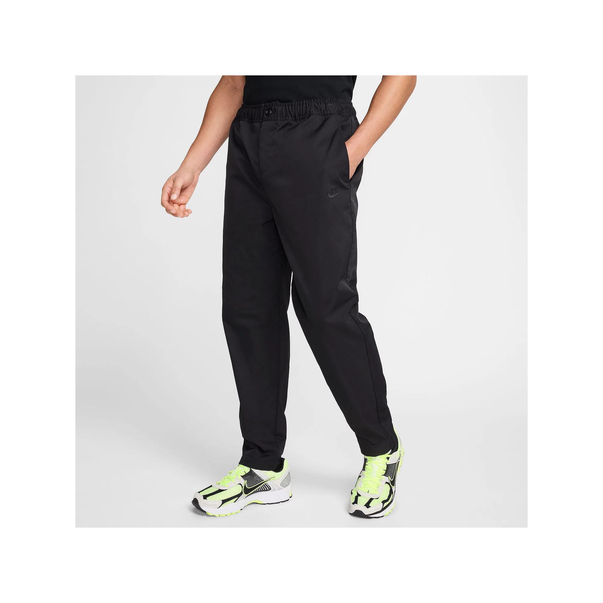 Men's Nike Club Woven Tapered-Leg Pants, Size: XL, Black Product Image