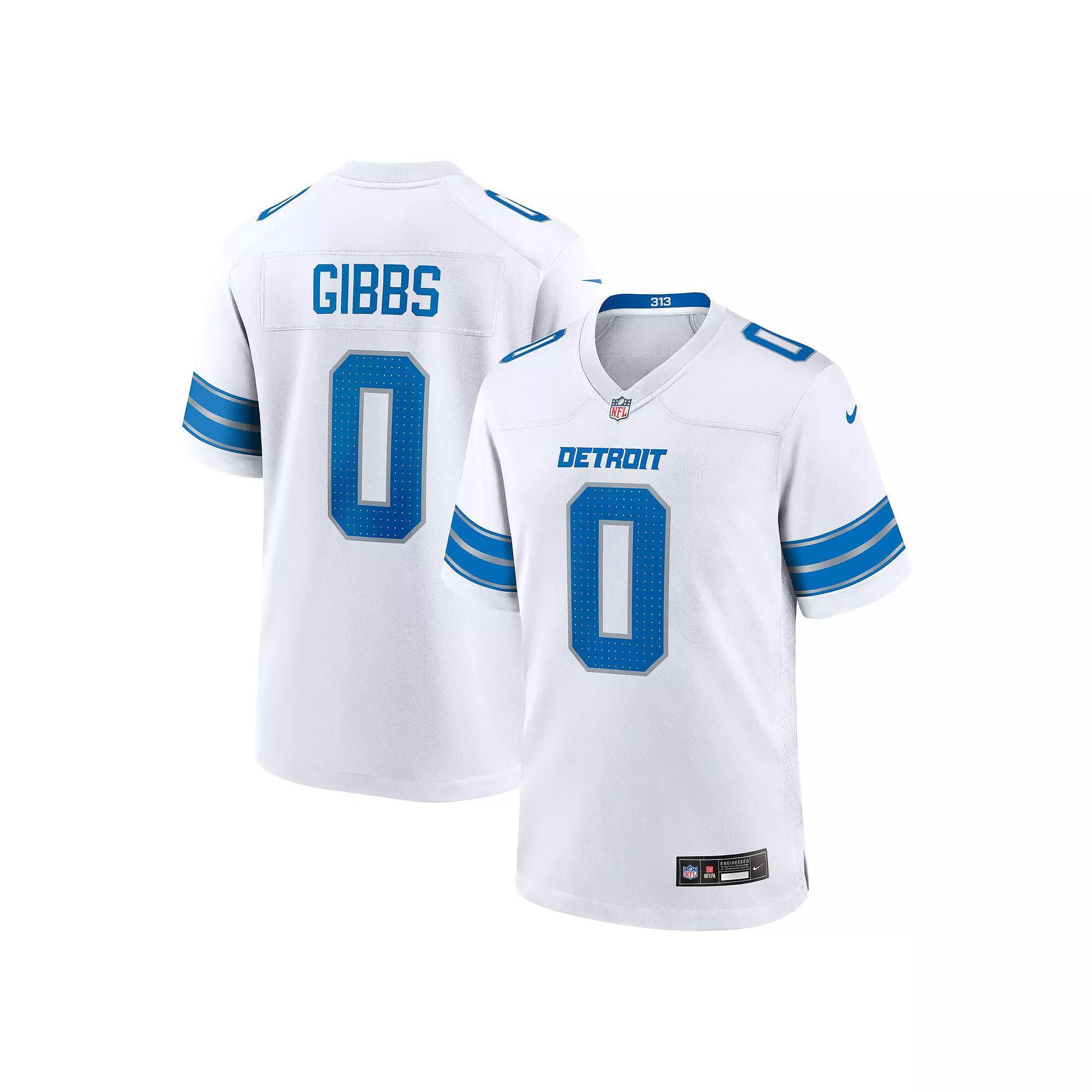 Jahmyr Gibbs Detroit Lions Nike Men's NFL Game Jersey Product Image