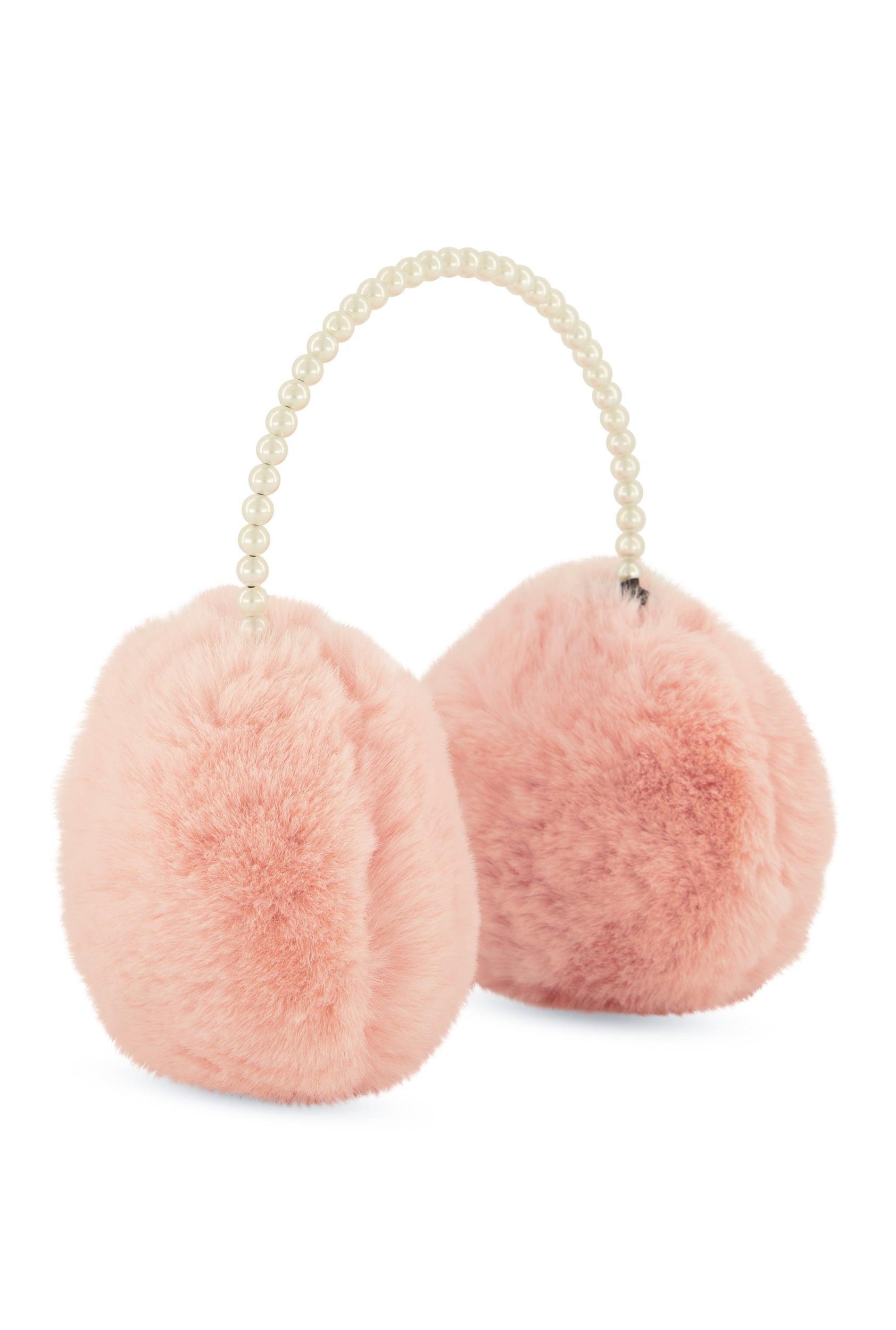 Faux Pearl Earmuffs Female Product Image