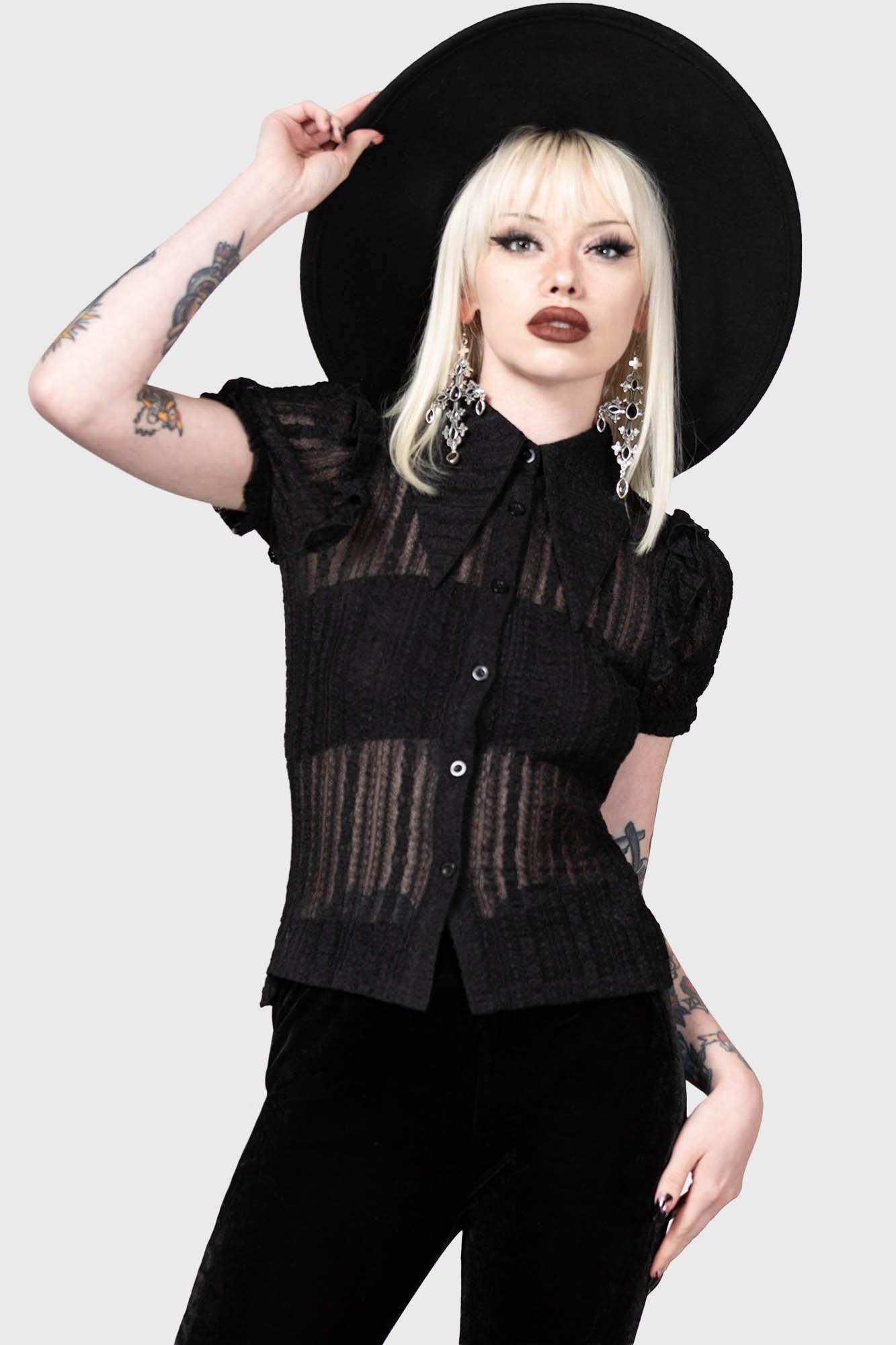 Elena's Choice Lace Collar Blouse [B] - Resurrect Female Product Image