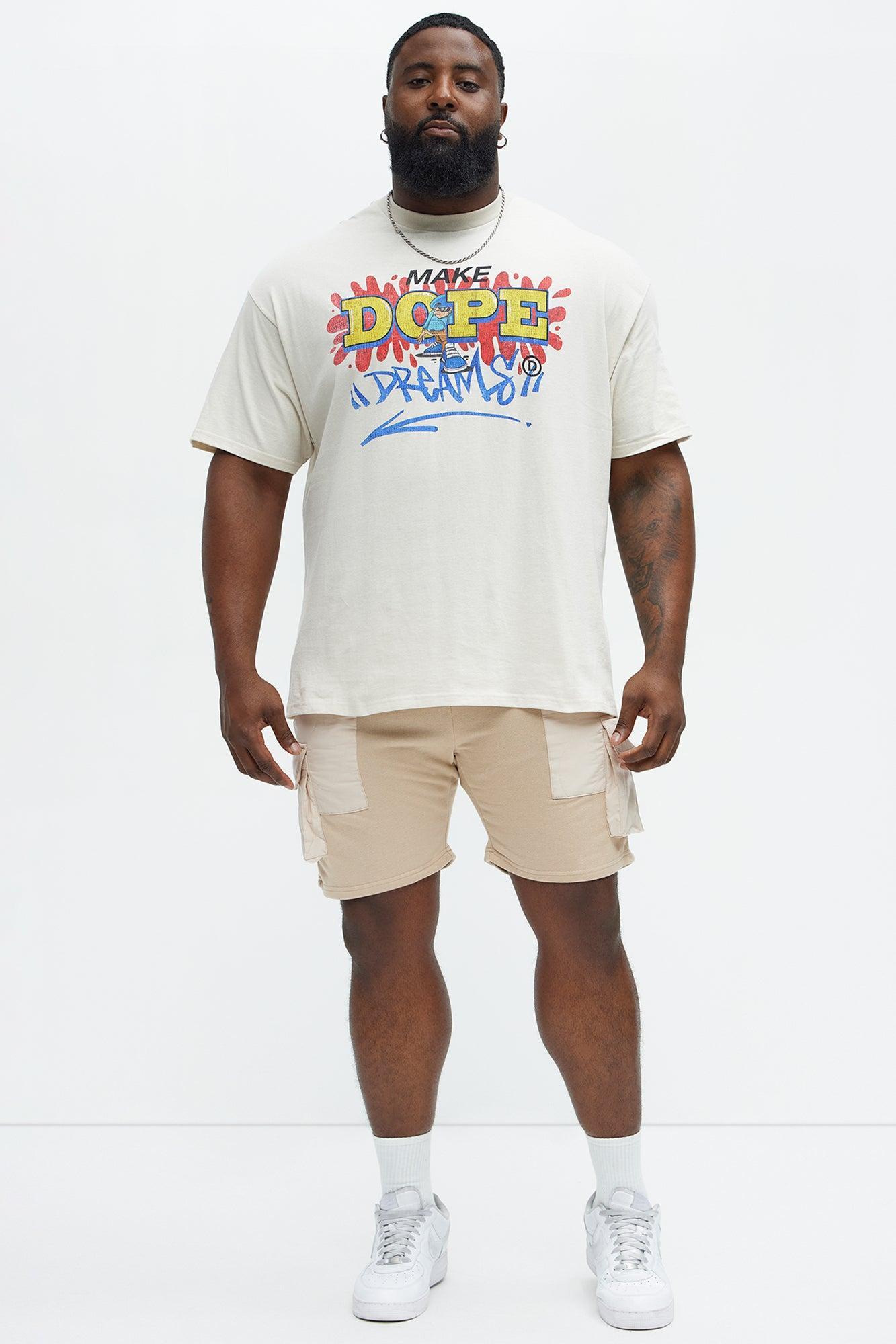 Make Dope Dreams Short Sleeve Tee - Off White Product Image