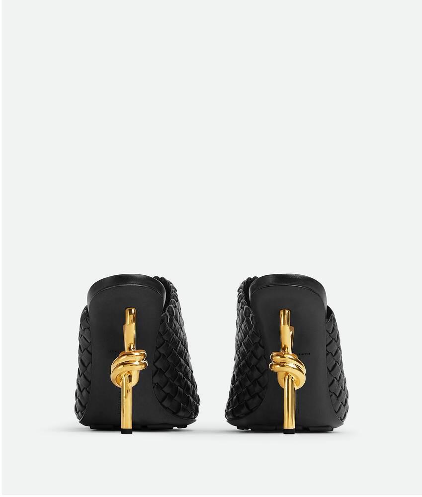Women's Knot Mule in Black Product Image