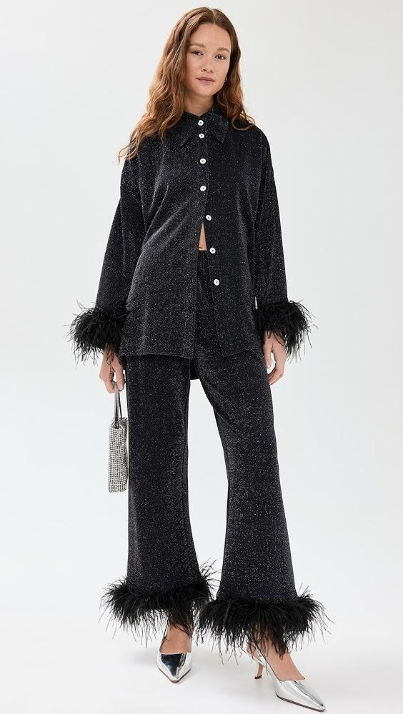 Tory Burch Night Owl Crystal Embellished Mini Tote | Shopbop Product Image