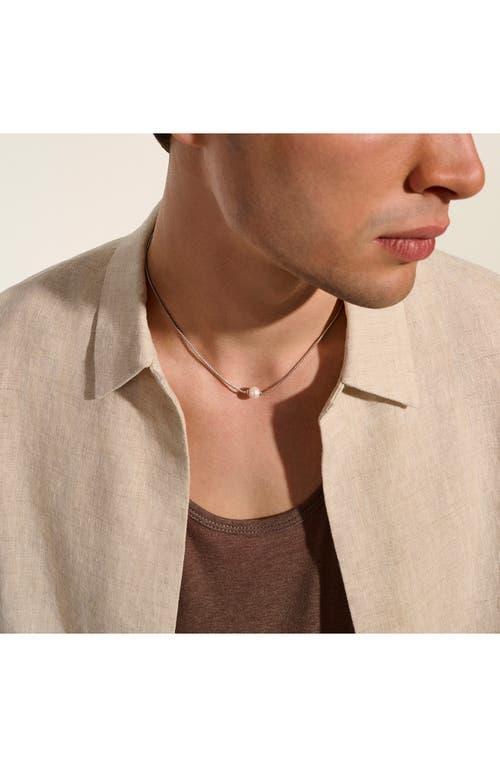 JOHN HARDY Jh Essentials Freshwater Pearl Necklace In Sterling Silver Product Image