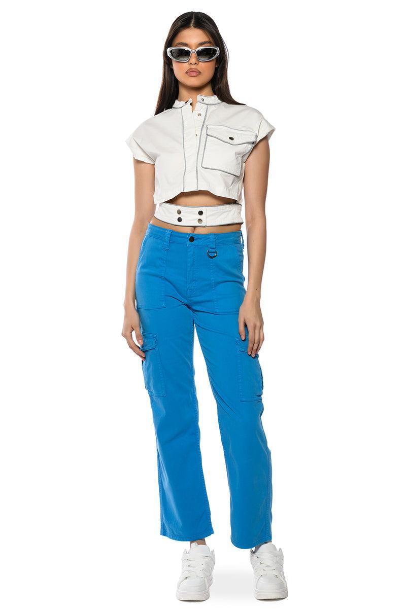 JUST LIKE THAT STRAIGHT FIT CARGO PANT Product Image