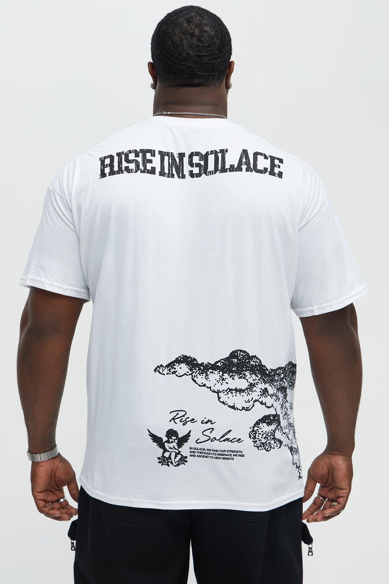Rise In Solace Short Sleeve Tee - White Product Image