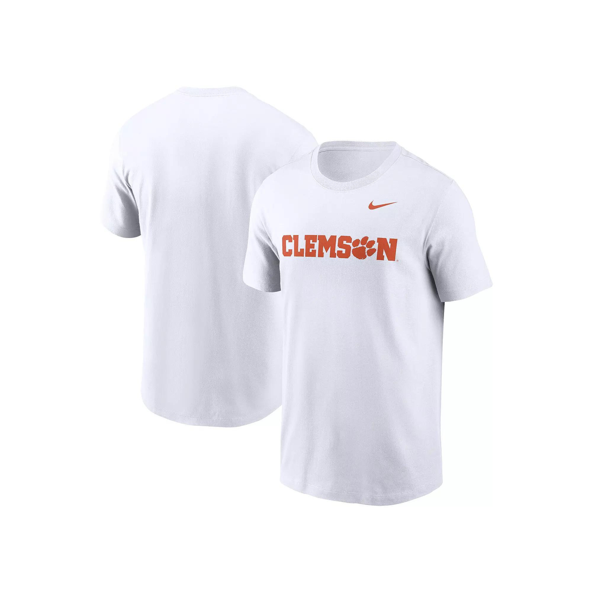 Clemson Tigers Primetime Wordmark Nike Men's College T-Shirt Product Image