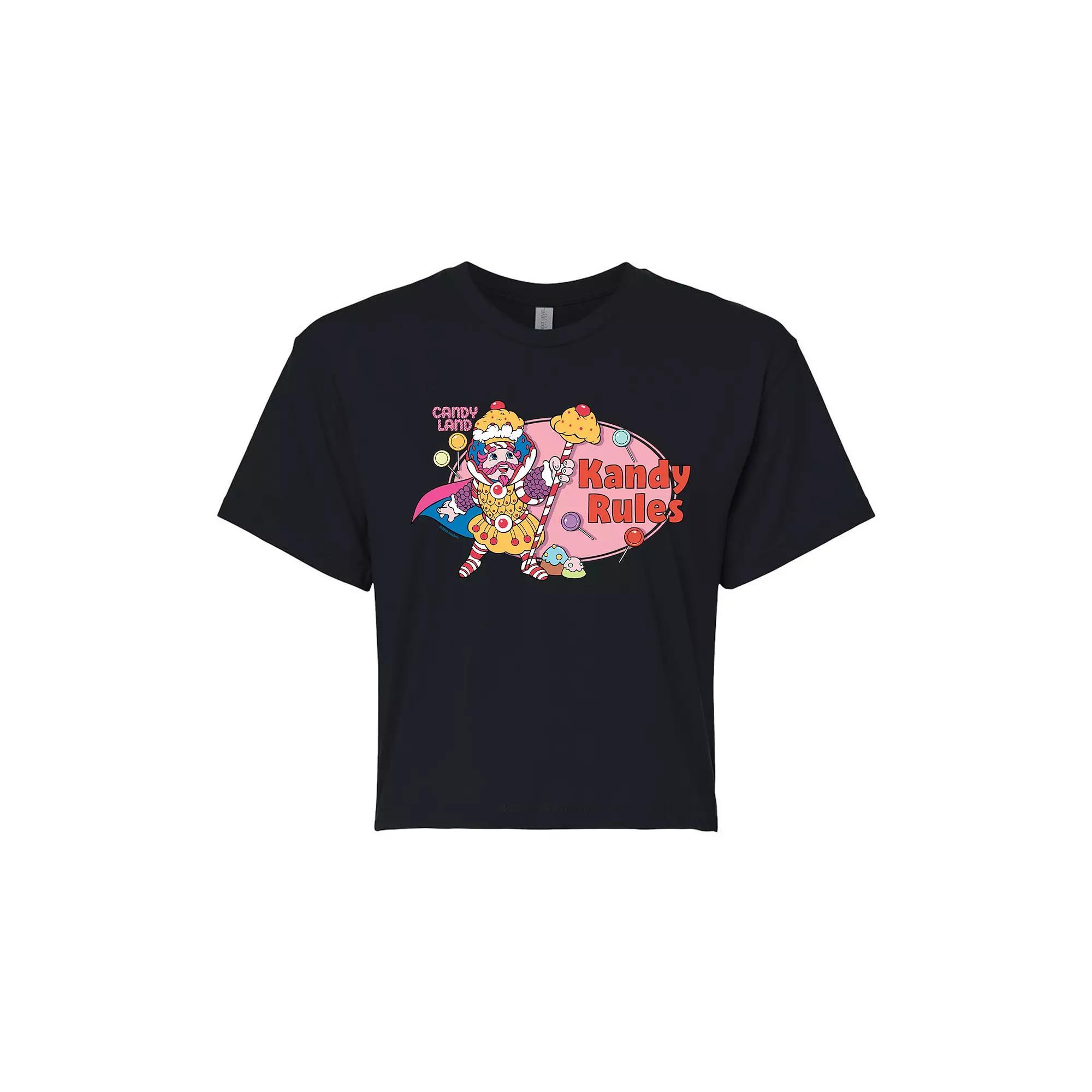 Disneys Mickey Mouse Juniors Hanukkah Cropped Tee, Girls Product Image