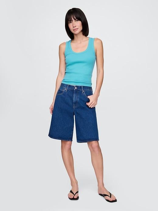 Rib Scoop Tank Top Product Image