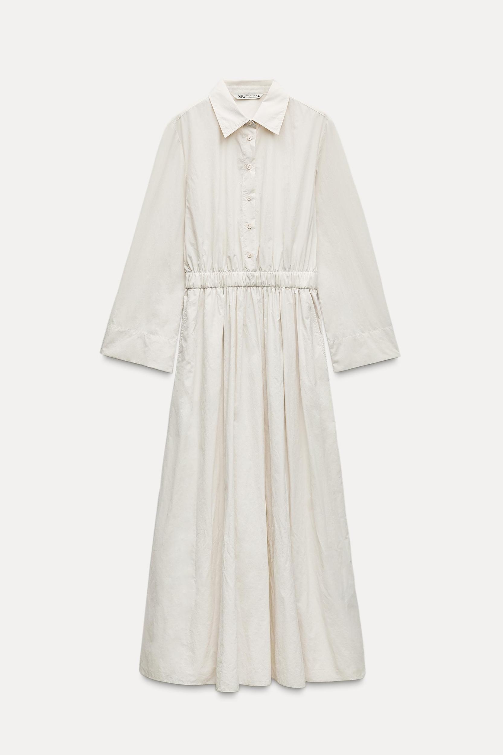 MIDI SHIRT DRESS ZW COLLECTION Product Image