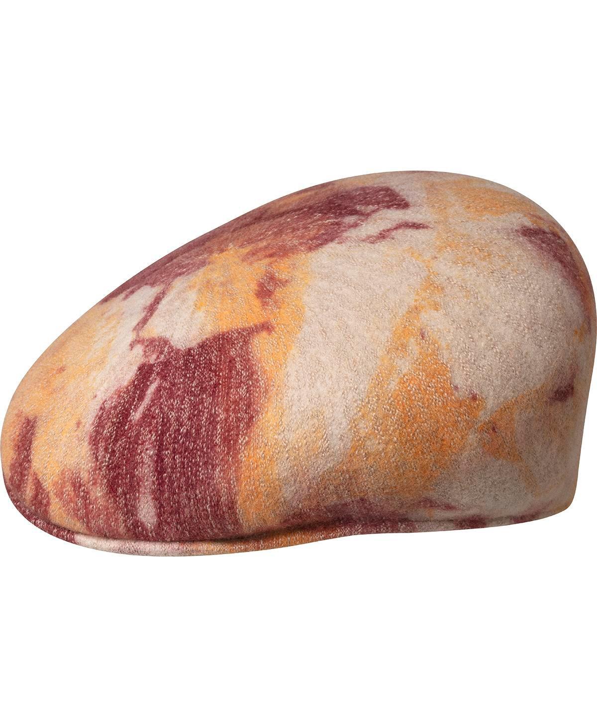 Kangol Mens Heathered Tie Dye 504 Ivy Caps & Flat Caps - Cranberry Product Image
