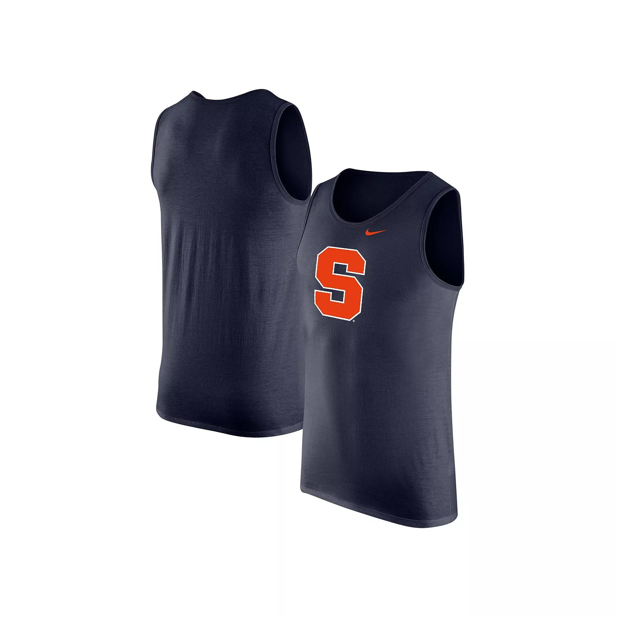 Men's Nike Navy Syracuse Orange Tank Top, Size: Medium, Blue Product Image