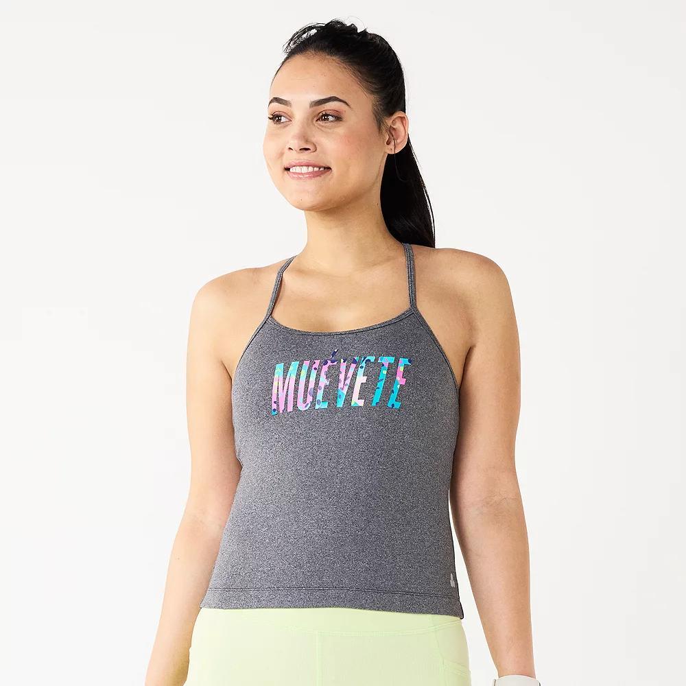 Women's Tek Gear® Muevete Hispanic Heritage Tank Top, Size: Large, Muevete Graphic Product Image