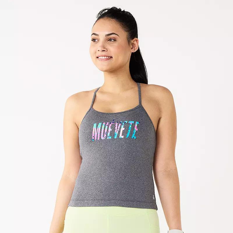 Women's Tek Gear® Muevete Hispanic Heritage Tank Top, Size: Large, Muevete Graphic Product Image