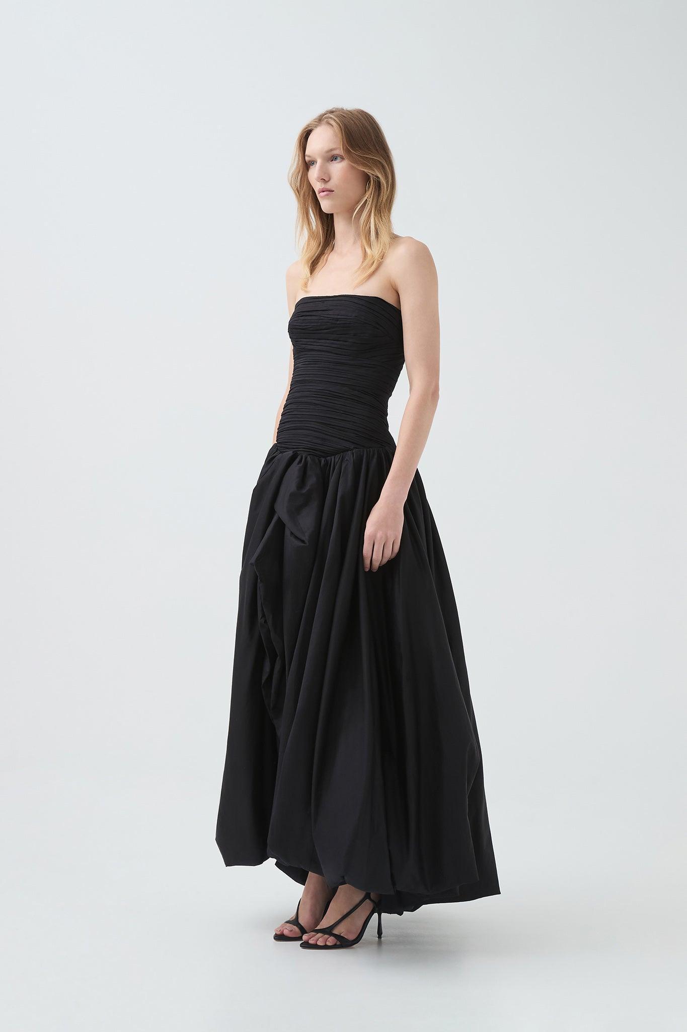 Violette Bubble Hem Maxi Dress Product Image
