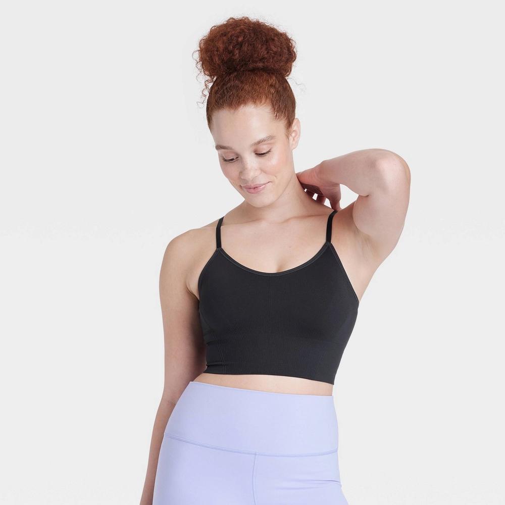 Women's Seamless Medium Support Cami Longline Sports Bra - All In Motion™ Product Image