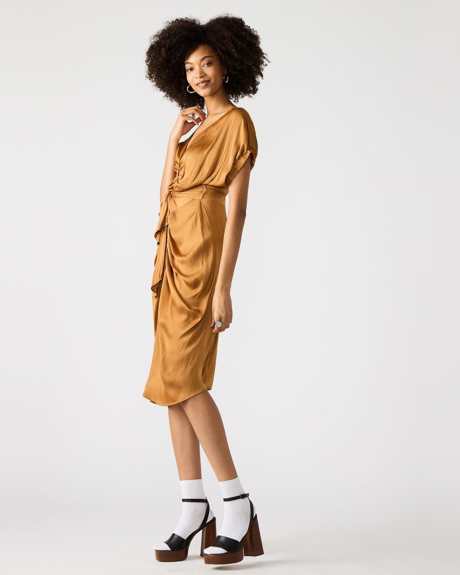 BRUNO DRESS CARAMEL Female Product Image
