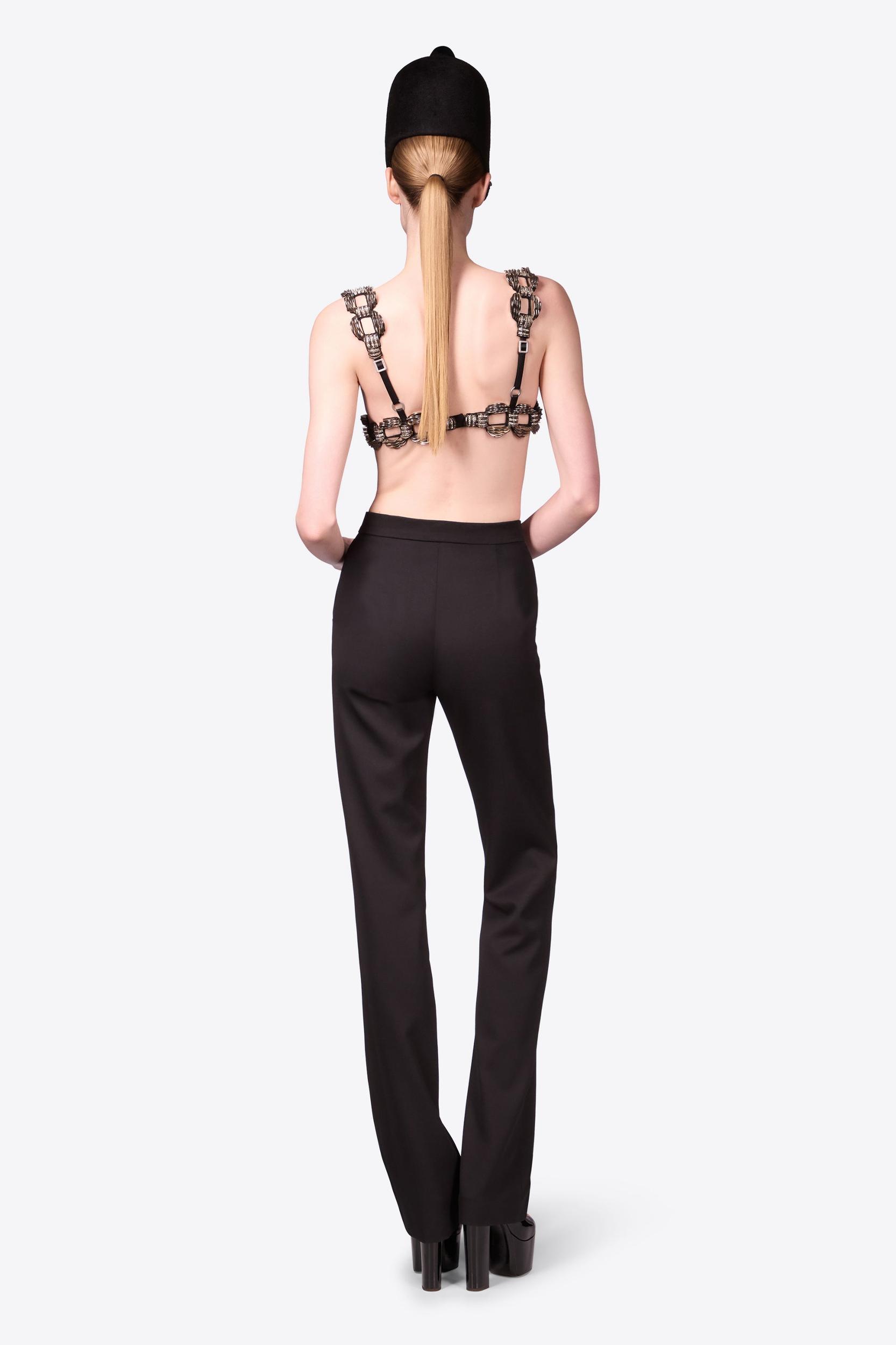 Crystal Brooch Trouser Product Image