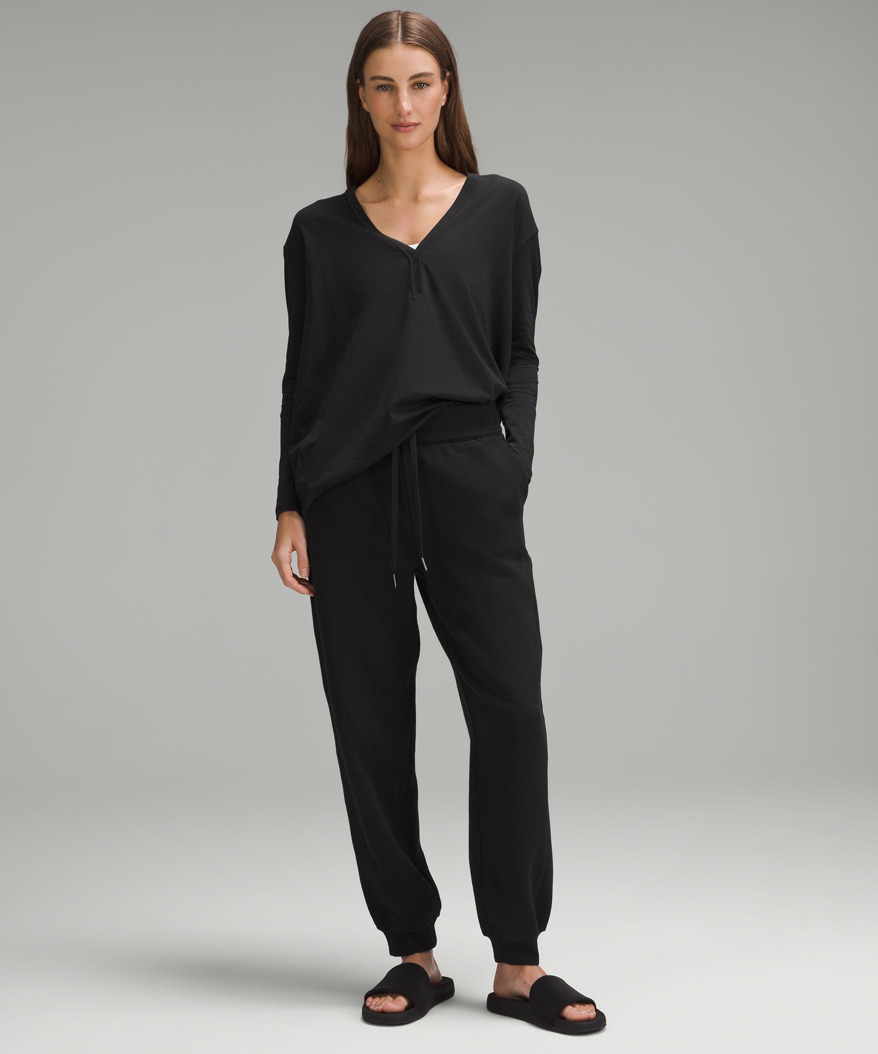 Back In Action V-Neck Long-Sleeve Shirt Product Image