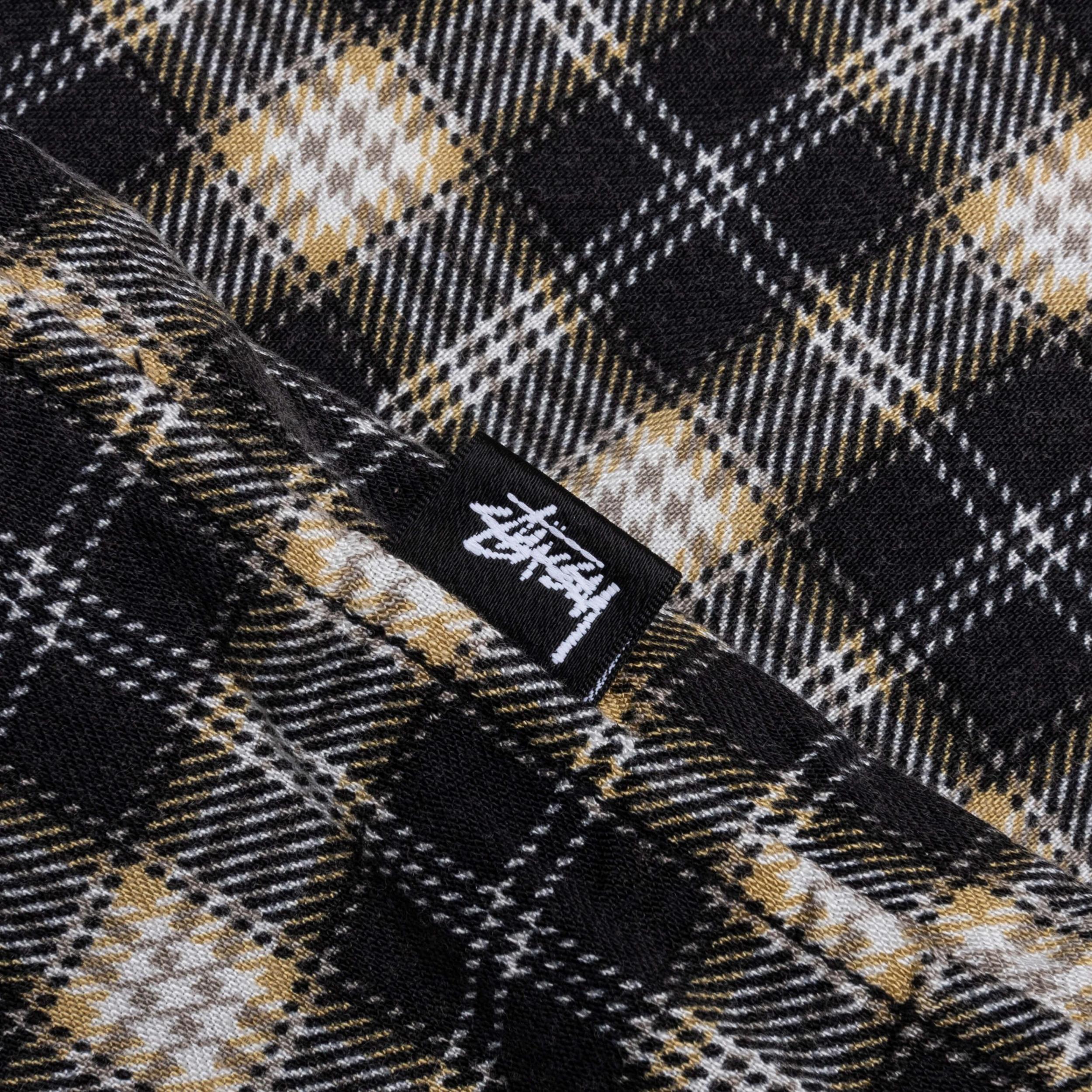 Matthew Plaid Shirt - Black Male Product Image