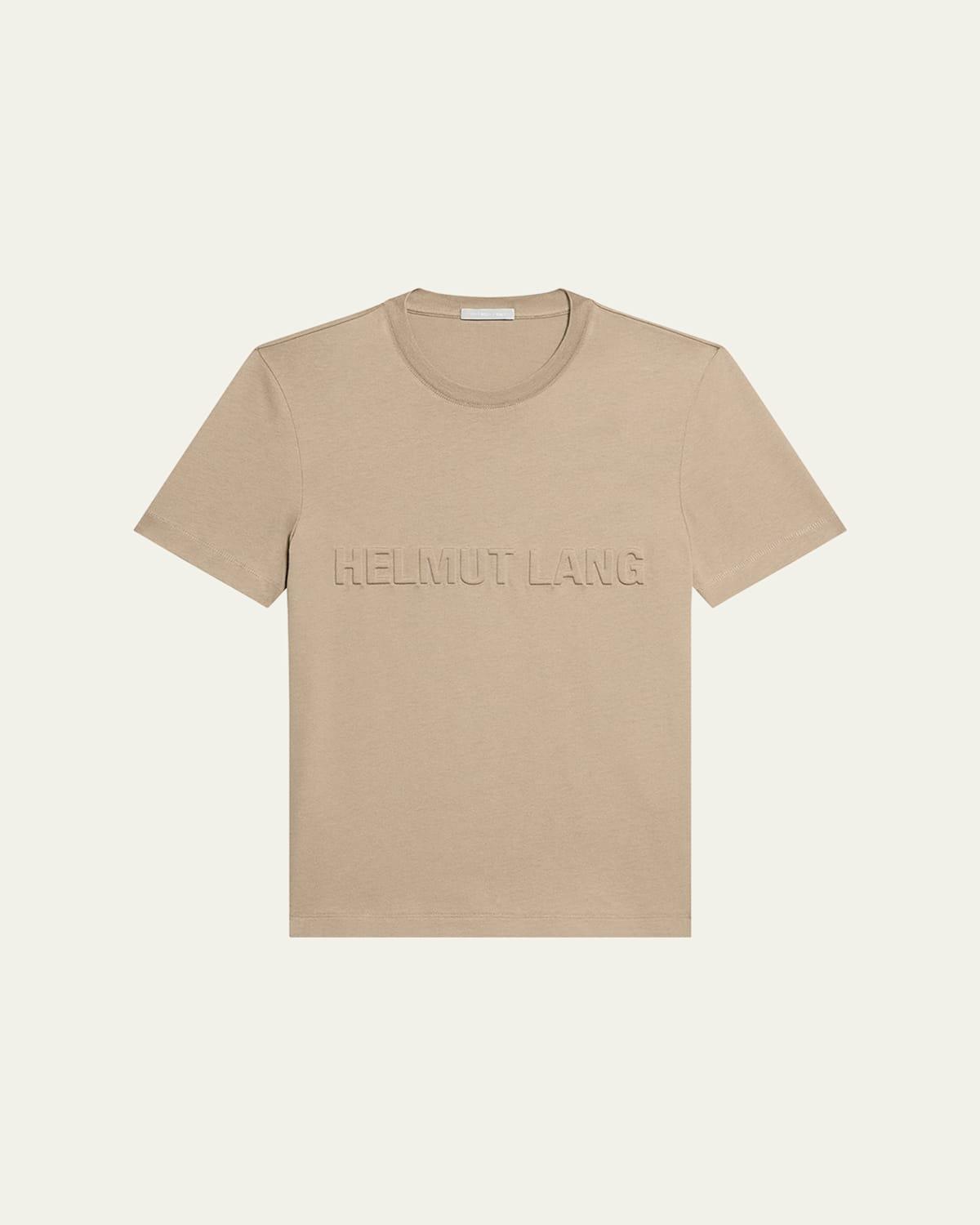 Mens Embossed Cotton T-Shirt Product Image