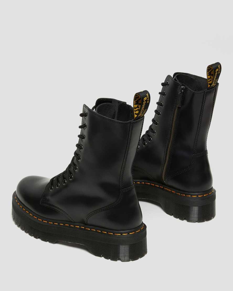Jadon Hi Boot Smooth Leather Platforms Product Image