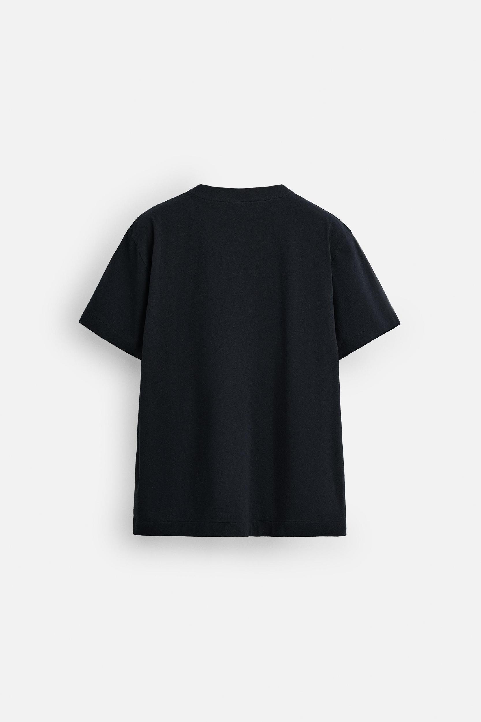 BUTTON NECK T-SHIRT Product Image