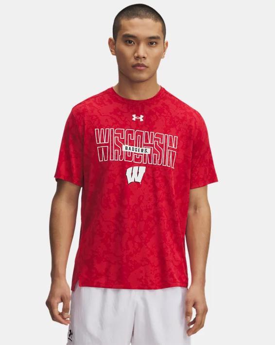 UA Tech Vent Geode Collegiate Mens Short Sleeve Product Image