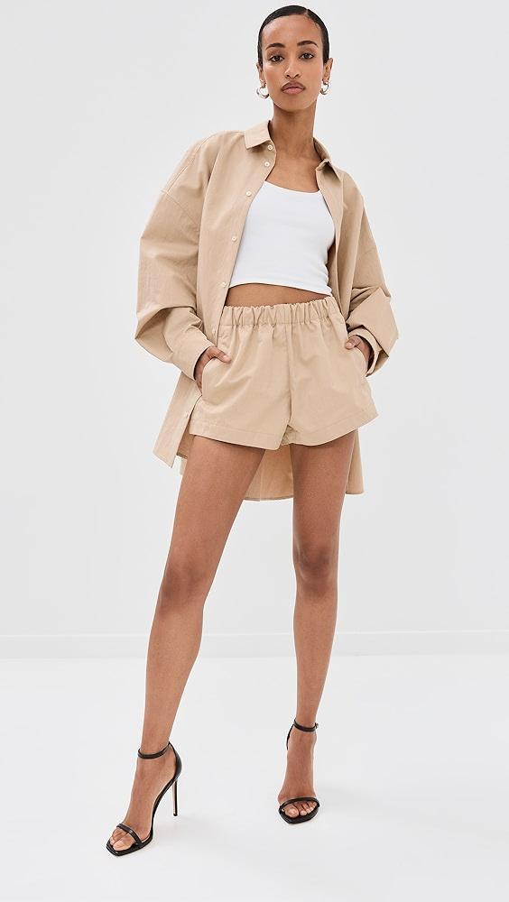 WARDROBE.NYC Drill Shorts | Shopbop Product Image