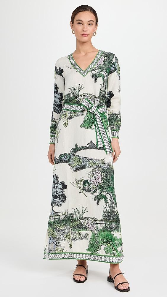 Las Sureñas V Neck Long Dress | Shopbop Product Image