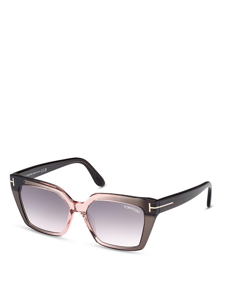 Tom Ford Winona Cat Eye Sunglasses, 53mm Product Image