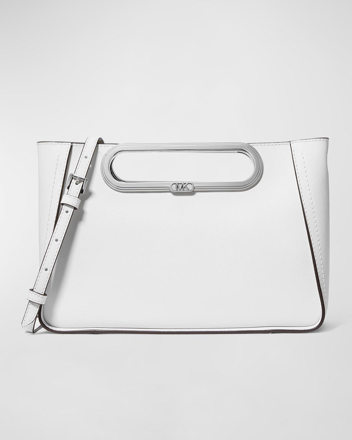 Chelsea Large Saffiano Leather Convertible Crossbody Bag Product Image