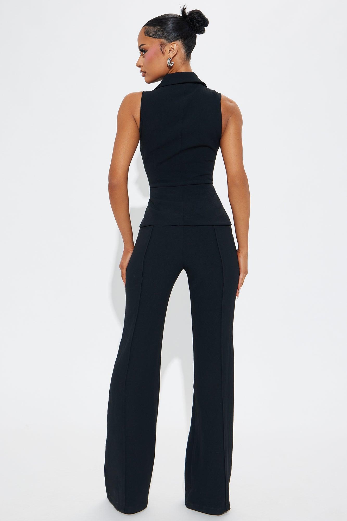 Touch Base Jumpsuit - Black Product Image