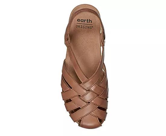 isotoner Gemma Sculpted Microterry Hoodback Womens Slippers Evening Brown Product Image