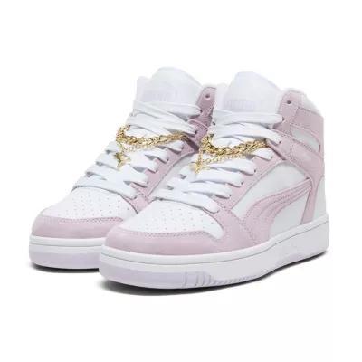 PUMA Rebound Layup Spring Bling Womens Basketball Shoes Product Image