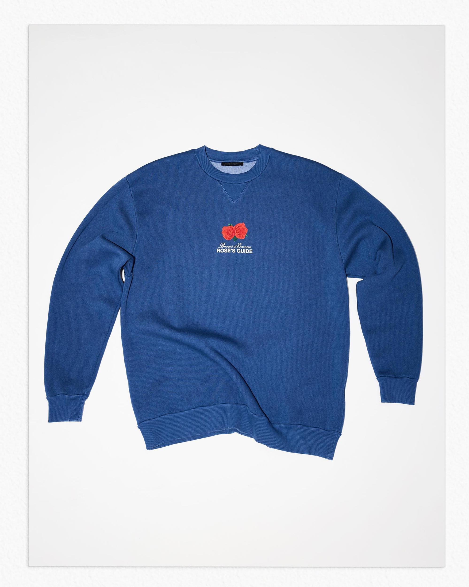 ROSES SWEATSHIRT WITH TEXT Product Image