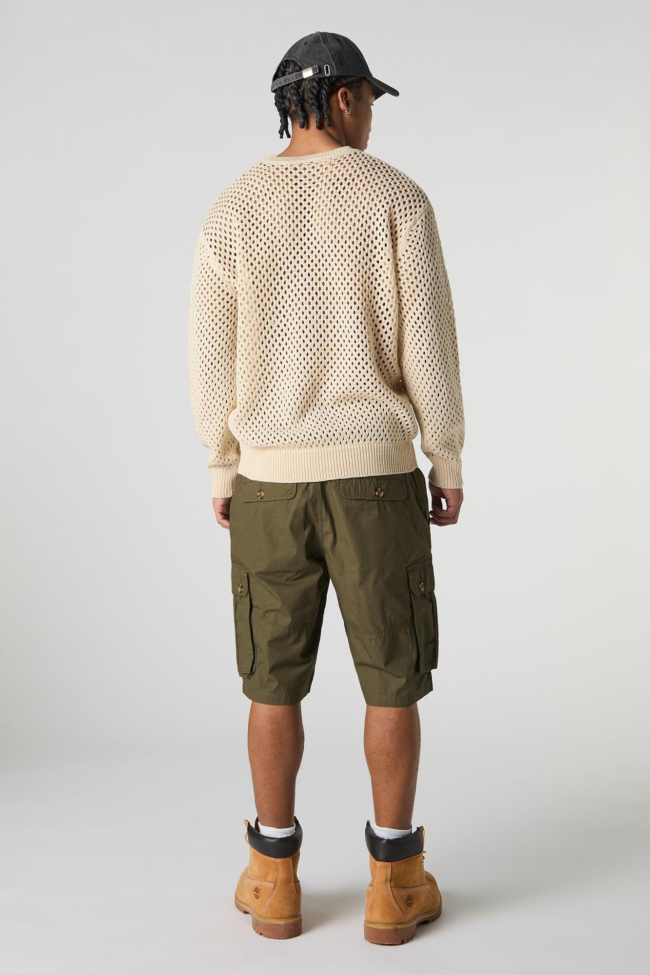 Button Pocket Longline Cargo Short Male Product Image