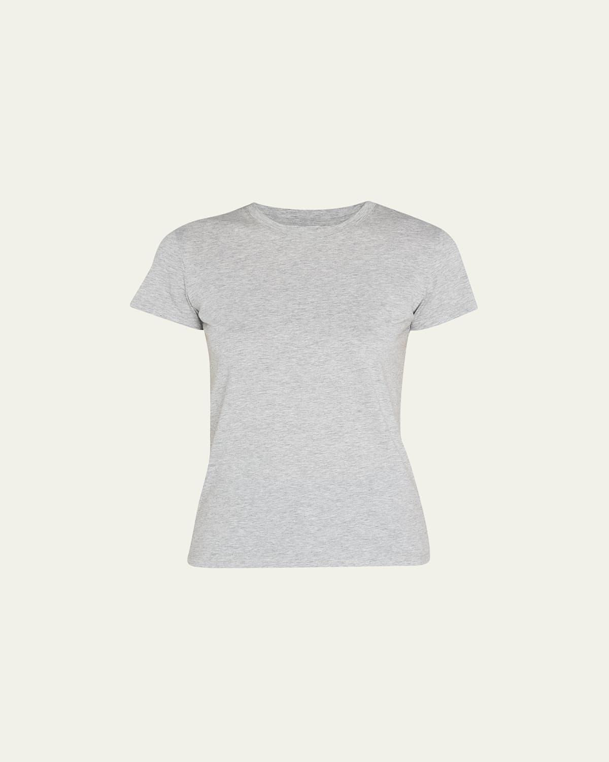 Essential Crewneck Pima Cotton Tee Product Image