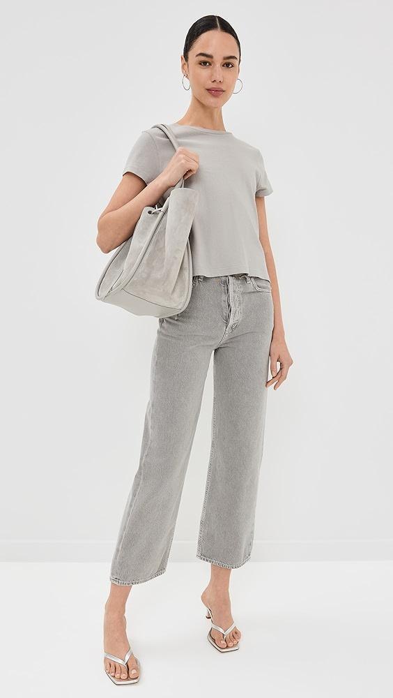 AGOLDE Adine Shrunken Tee | Shopbop Product Image