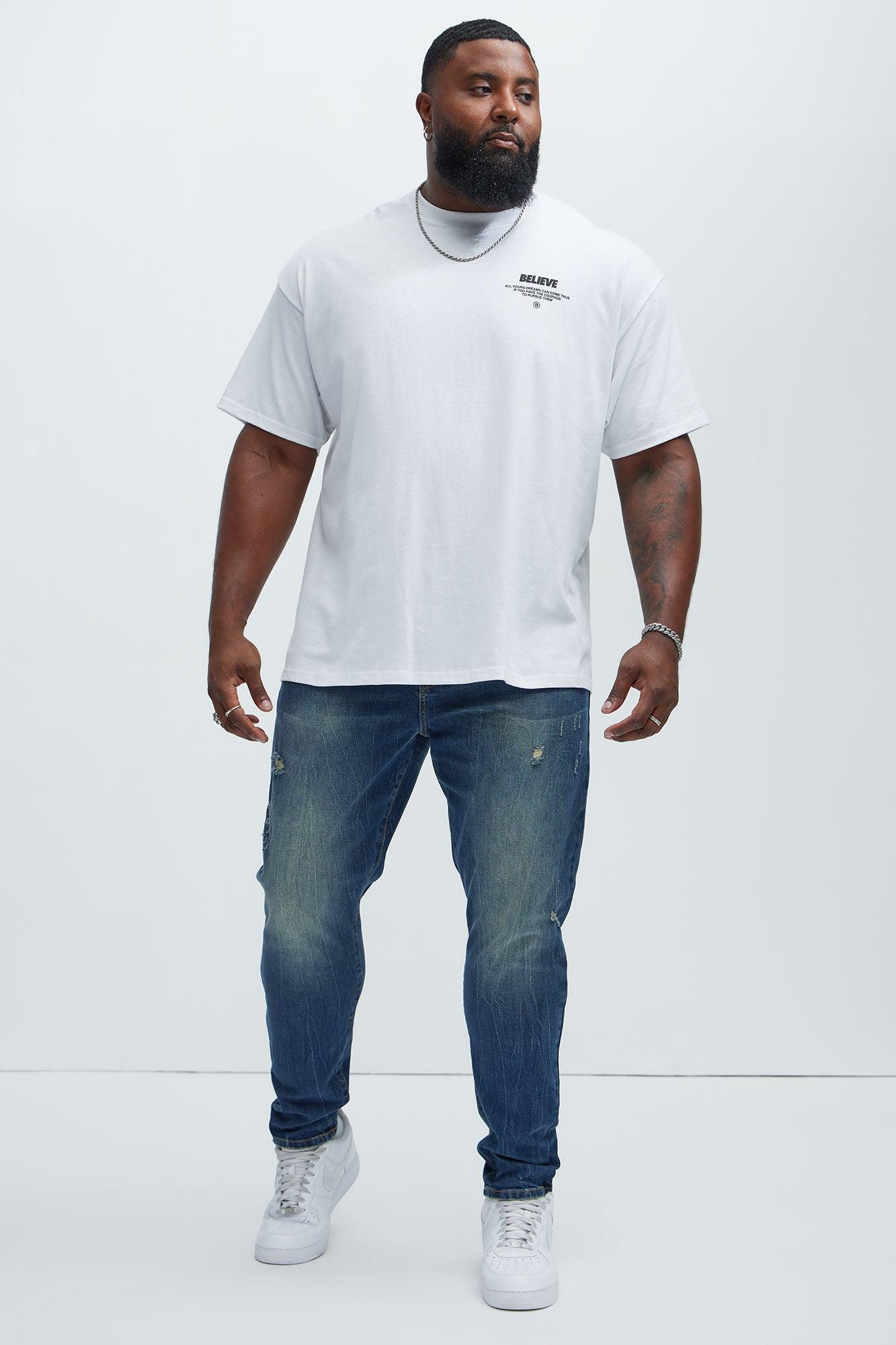 Just A Kid With A Dream Short Sleeve Tee - White Product Image