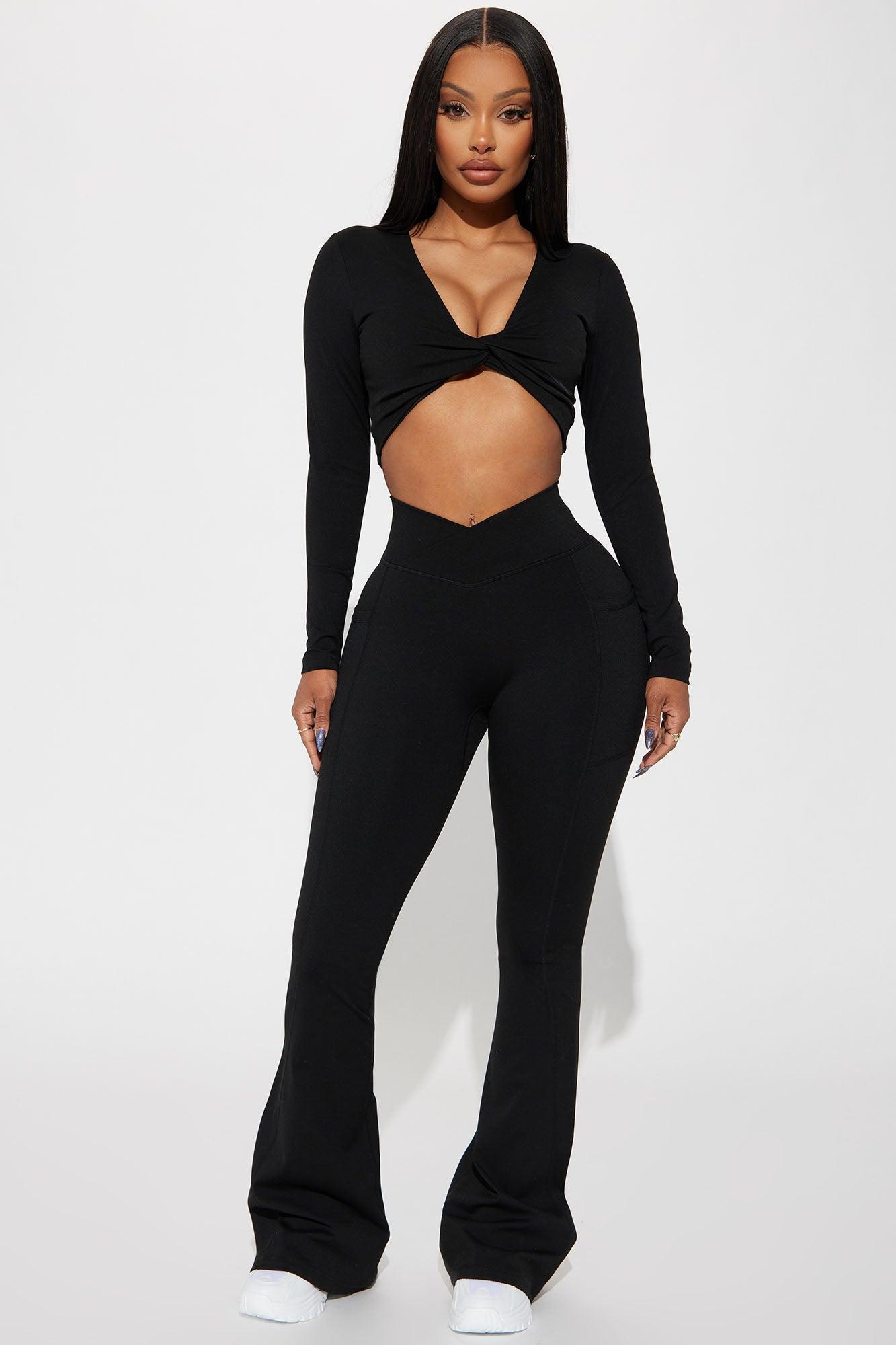 Amara Active Leggings - Black Product Image