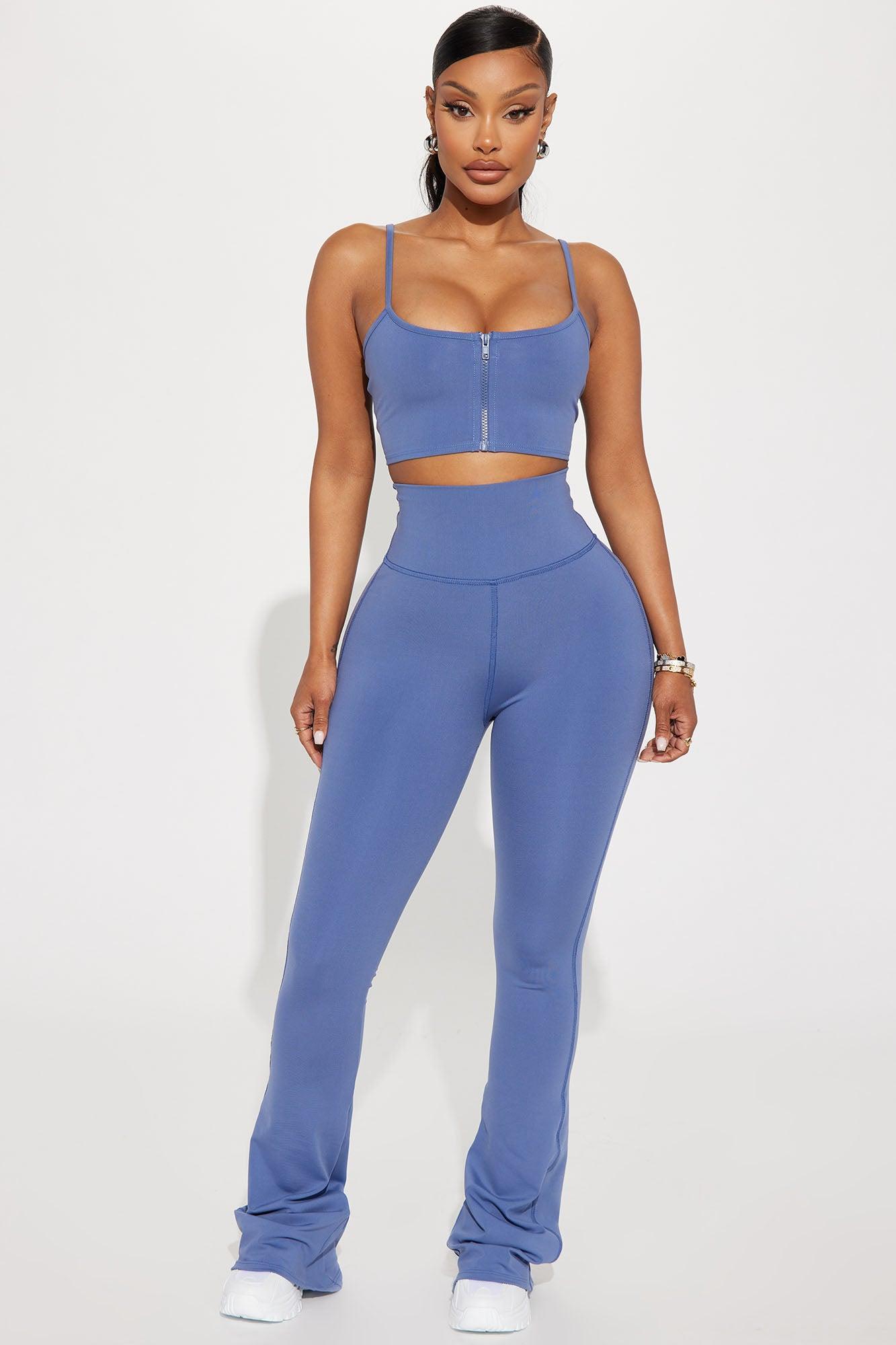 Break A Sweat Active Yoga Pant - Slate Blue Product Image