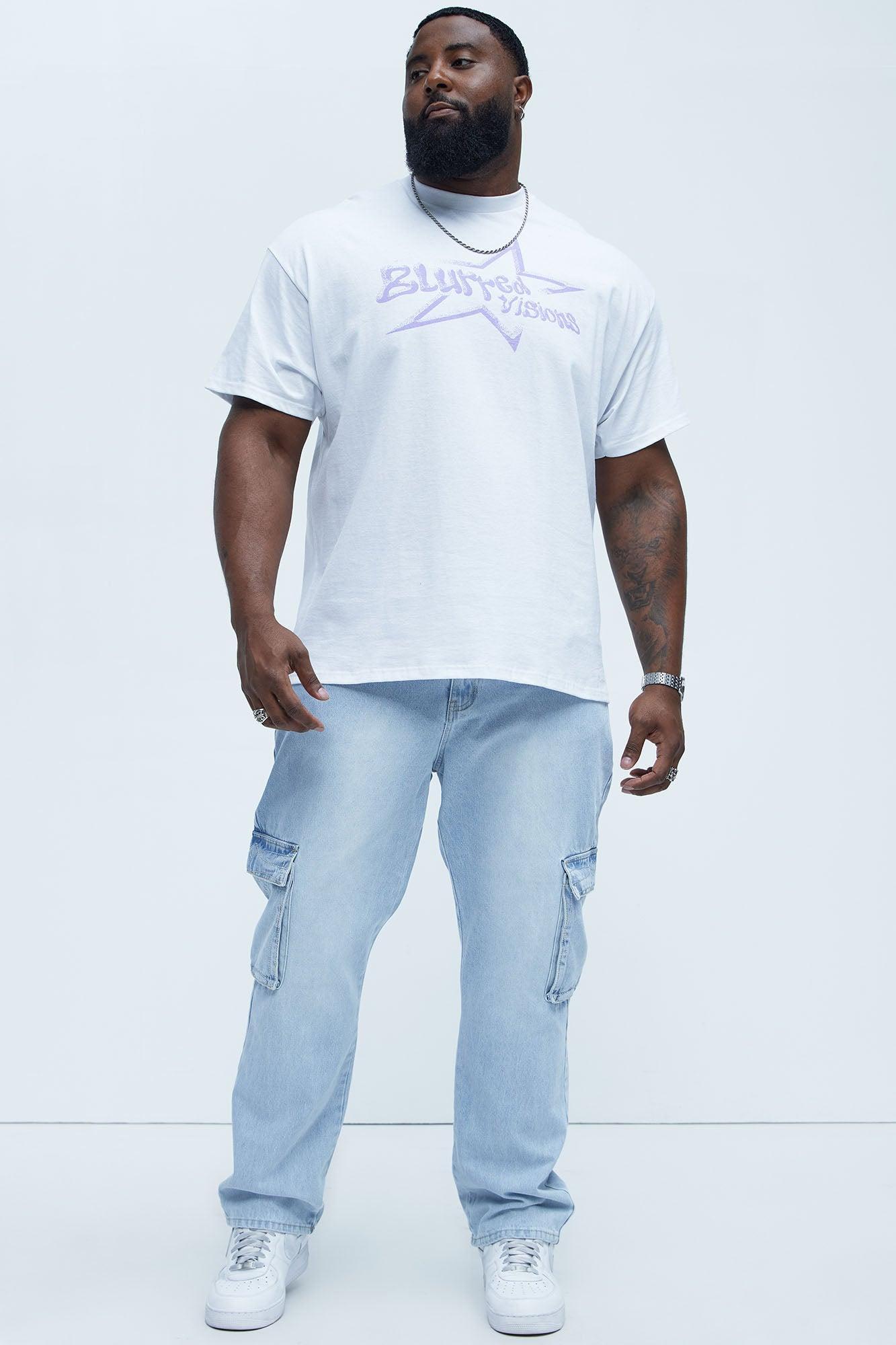 Blurred Visions Short Sleeve Tee - White Product Image