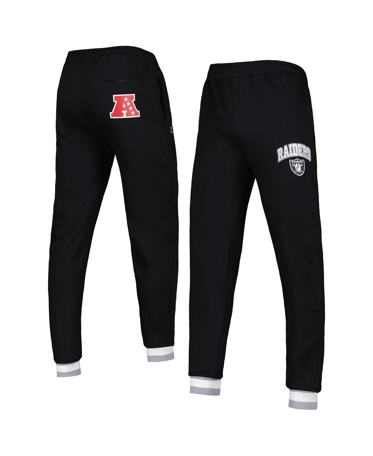 Men's Starter Black Las Vegas Raiders Blitz Fleece Jogger Pants, Size: XL, Lvr Black Product Image