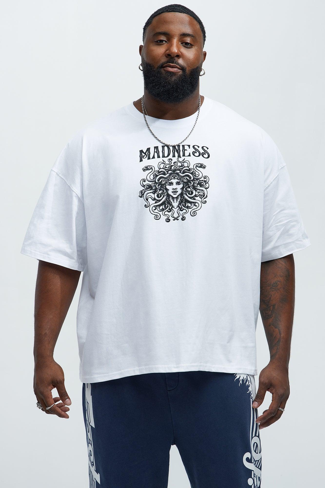 Madness Short Sleeve Tee - White Product Image
