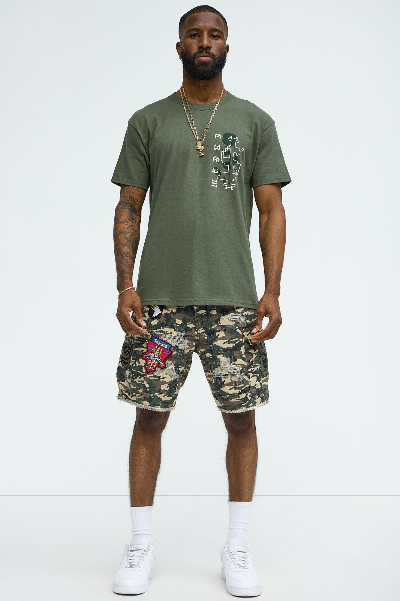 Get The Money Short Sleeve Tee - Olive Product Image