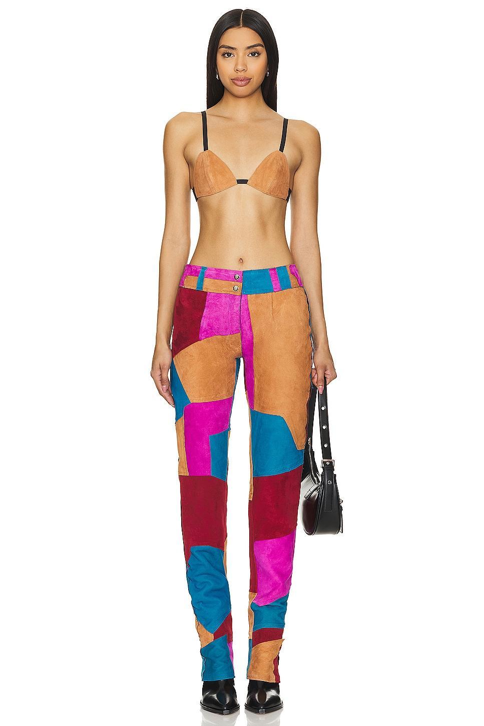 X Revolve 70s Patch Pant Understated Leather Product Image